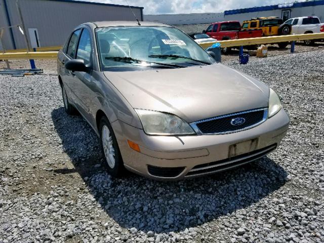 1FAFP34N15W116816 - 2005 FORD FOCUS ZX4 TAN photo 1