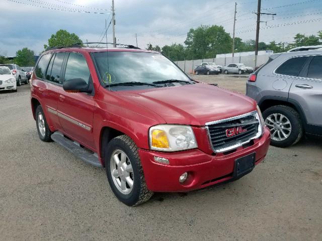 1GKDT13S132354540 - 2003 GMC ENVOY MAROON photo 1