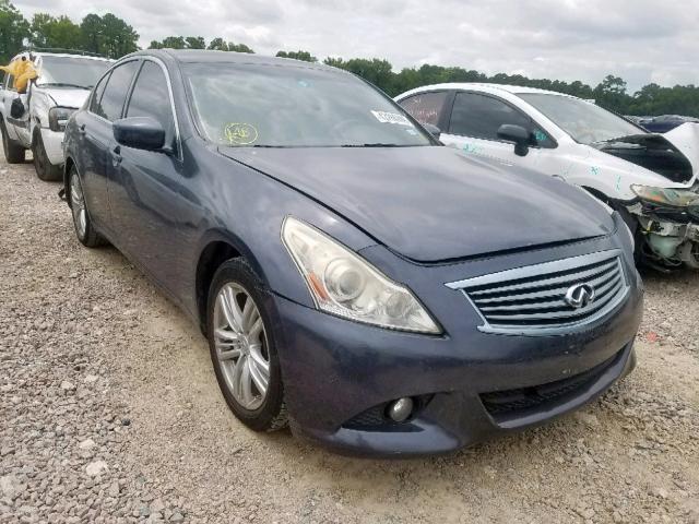 JN1CV6AP3AM201854 - 2010 INFINITI G37 BASE BLUE photo 1