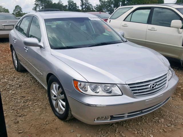 KMHFC46F97A196072 - 2007 HYUNDAI AZERA SE SILVER photo 1