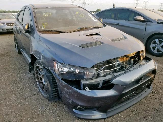 JA32W8FV5BU044451 - 2011 MITSUBISHI LANCER EVO GRAY photo 1