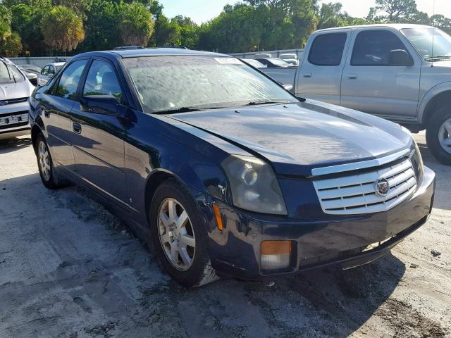 1G6DP577170107939 - 2007 CADILLAC CTS HI FEA BLUE photo 1