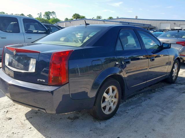 1G6DP577170107939 - 2007 CADILLAC CTS HI FEA BLUE photo 4