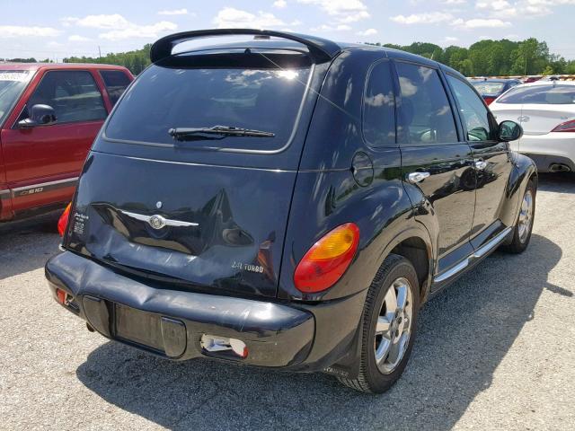 3C8FY68874T230495 - 2004 CHRYSLER PT CRUISER BLACK photo 4