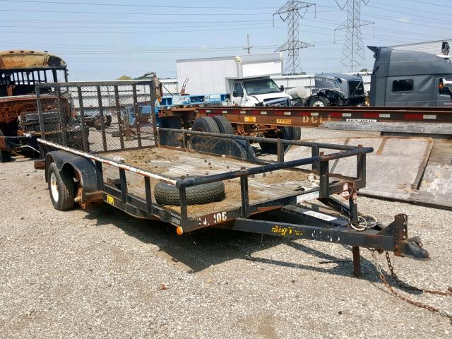 4K8PX162131E02503 - 2003 UTILITY TRAILER BLACK photo 1