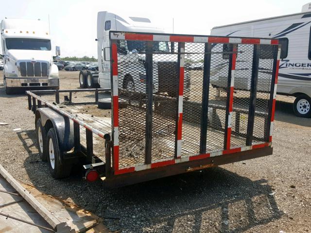 4K8PX162131E02503 - 2003 UTILITY TRAILER BLACK photo 3