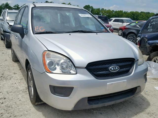 KNAFG525X77049216 - 2007 KIA RONDO BASE SILVER photo 1