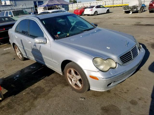 WDBRF64J31F050786 - 2001 MERCEDES-BENZ C 320 SILVER photo 1