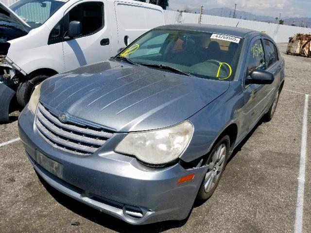 1C3LC46K38N225794 - 2008 CHRYSLER SEBRING LX GREEN photo 2