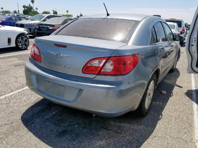 1C3LC46K38N225794 - 2008 CHRYSLER SEBRING LX GREEN photo 4