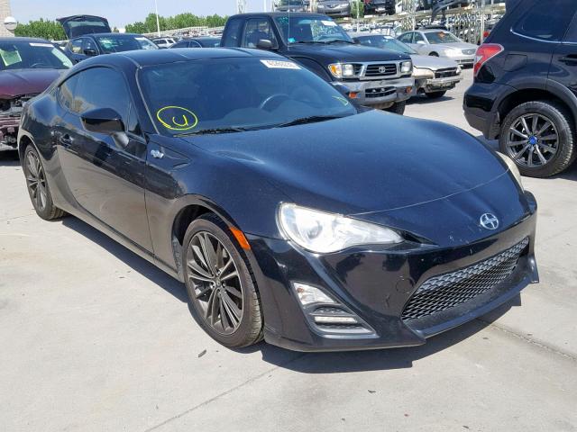 JF1ZNAA16D1727414 - 2013 TOYOTA SCION FR-S BLACK photo 1