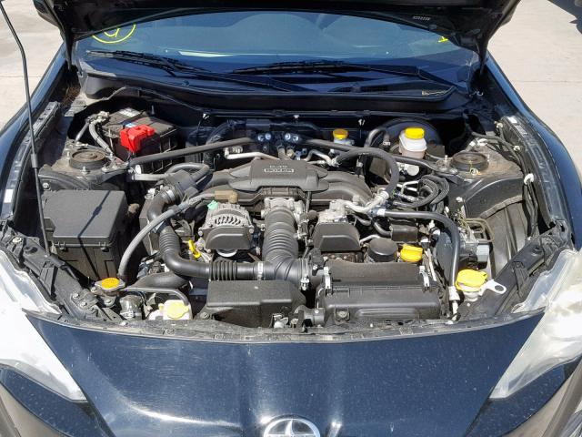 JF1ZNAA16D1727414 - 2013 TOYOTA SCION FR-S BLACK photo 7