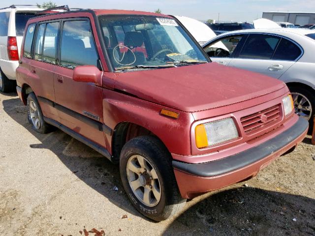 JS3TD03V8S4110753 - 1995 SUZUKI SIDEKICK J MAROON photo 1