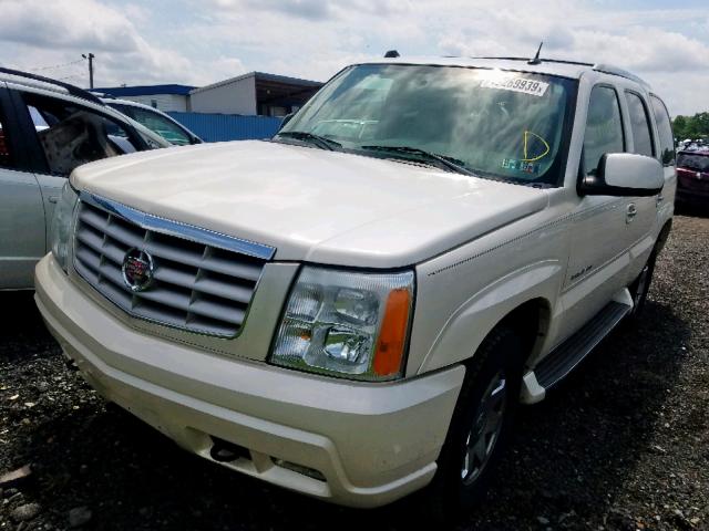 1GYEK63N45R145825 - 2005 CADILLAC ESCALADE L WHITE photo 2