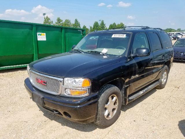 1GKEK63U95J240140 - 2005 GMC YUKON DENA BLACK photo 2