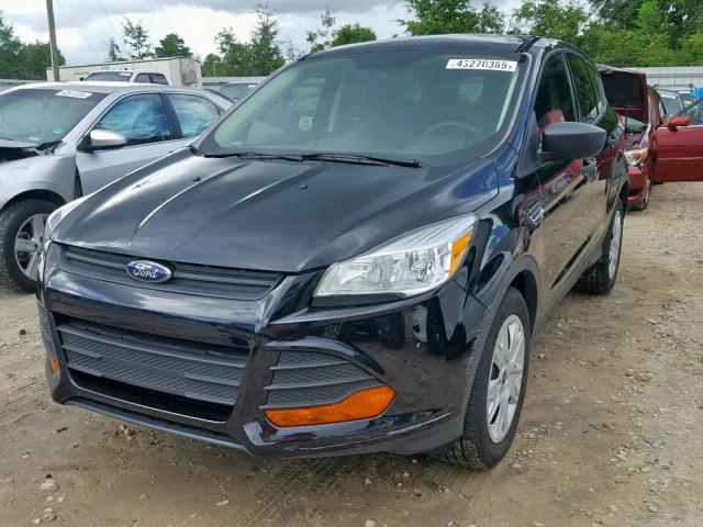 1FMCU0F77GUB53396 - 2016 FORD ESCAPE S BLACK photo 2