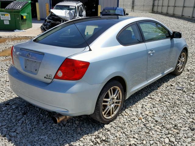 JTKDE177750028387 - 2005 TOYOTA SCION TC ლურჯი ფოტო 4