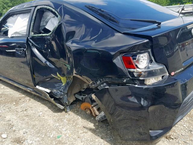 JTKJF5C73GJ024332 - 2016 TOYOTA SCION TC შავი ფოტო 9