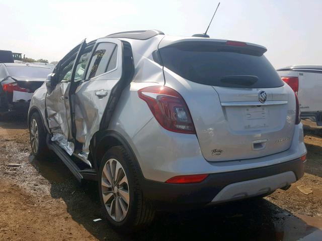 KL4CJASB5KB774504 - 2019 BUICK ENCORE PRE SILVER photo 3