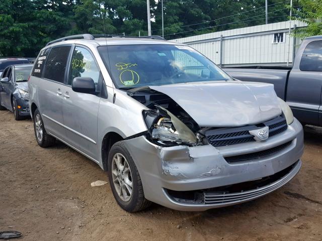 5TDBA23C65S030261 - 2005 TOYOTA SIENNA LE SILVER photo 1