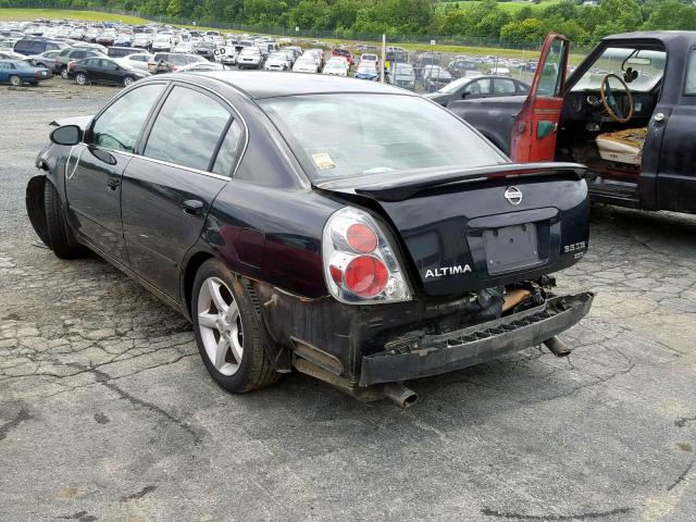 1N4BL11E35C218204 - 2005 NISSAN ALTIMA SE BLACK photo 3