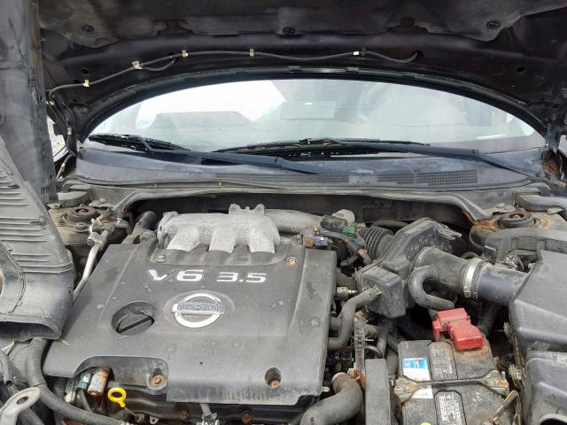 1N4BL11E35C218204 - 2005 NISSAN ALTIMA SE BLACK photo 7