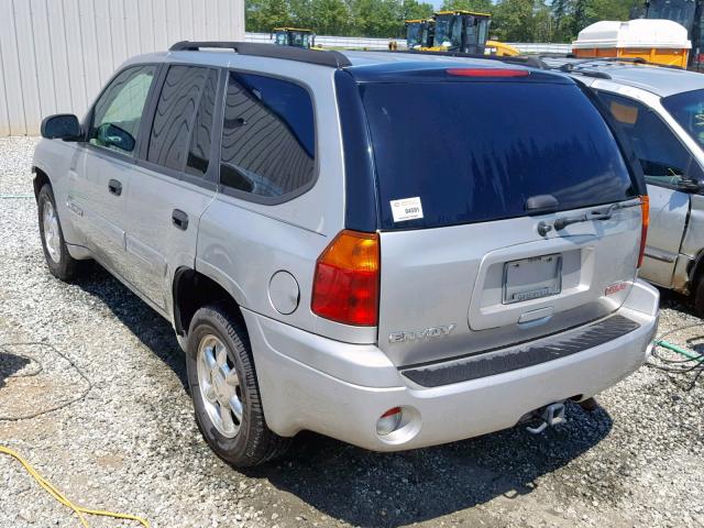 1GKDT13S842124298 - 2004 GMC ENVOY SILVER photo 3