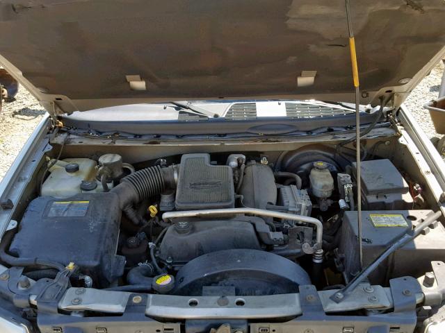 1GKDT13S842124298 - 2004 GMC ENVOY SILVER photo 7