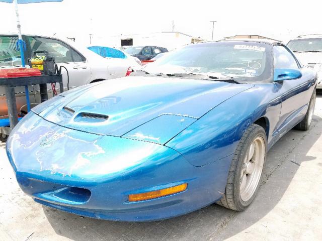 2G2FV22P1R2213511 - 1994 PONTIAC FIREBIRD F BLUE photo 2