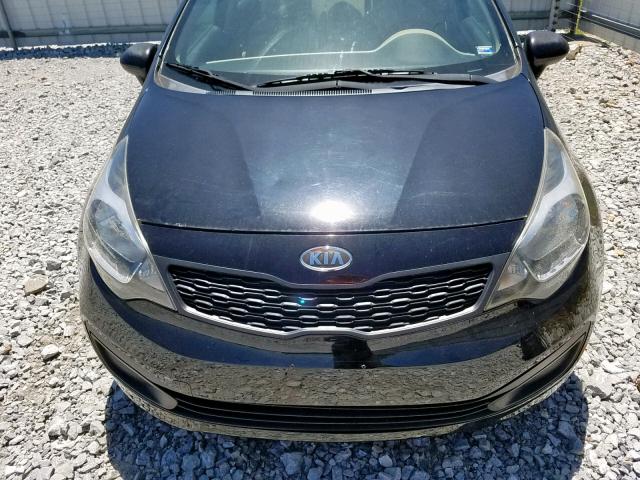 KNADM4A33C6084996 - 2012 KIA RIO LX BLACK photo 9