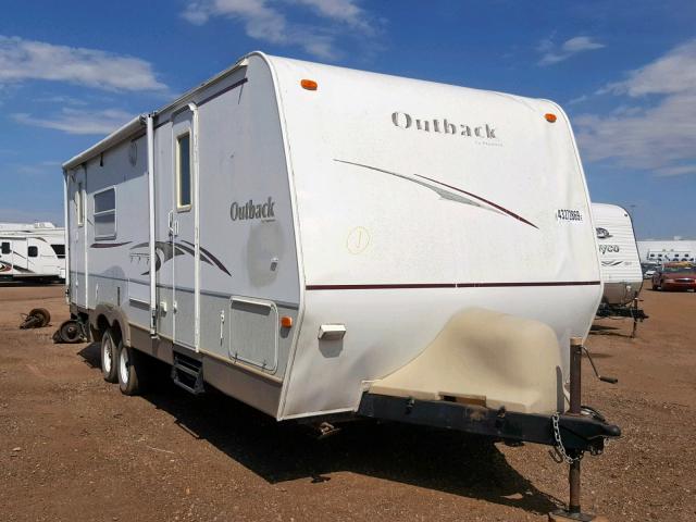 4YDT26R266G921067 - 2006 KEYSTONE OUTBACK WHITE photo 1