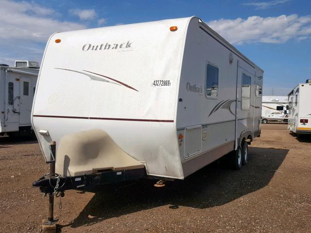 4YDT26R266G921067 - 2006 KEYSTONE OUTBACK WHITE photo 2