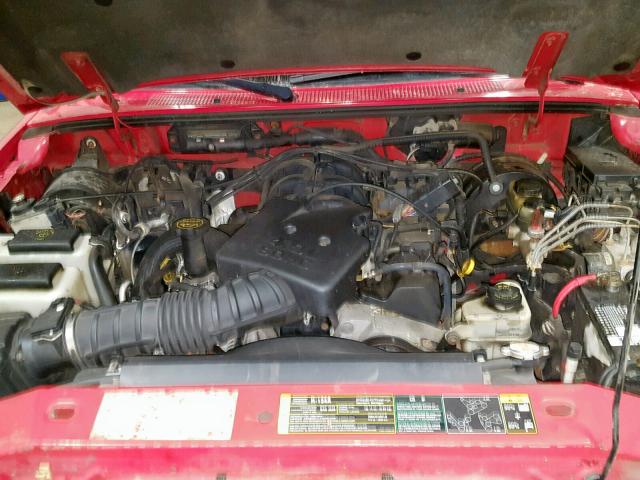 1FTZR45E33PA05293 - 2003 FORD RANGER SUP RED photo 7