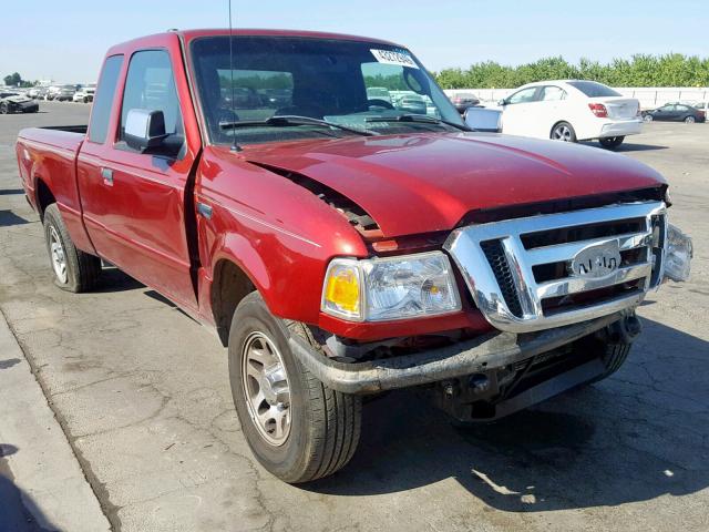 1FTKR4EE9BPA91046 - 2011 FORD RANGER SUP RED photo 1