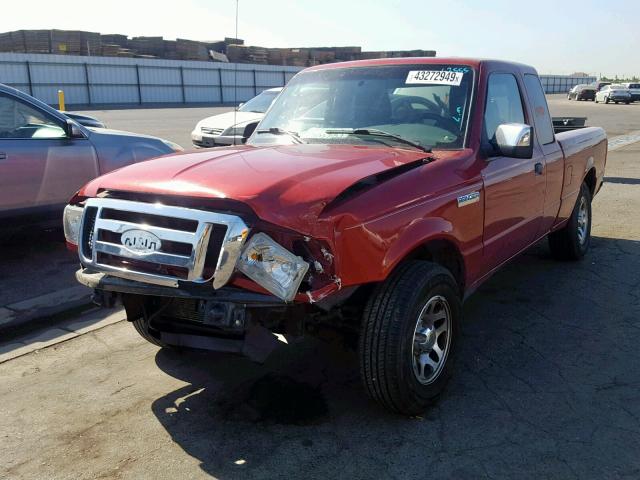 1FTKR4EE9BPA91046 - 2011 FORD RANGER SUP RED photo 2