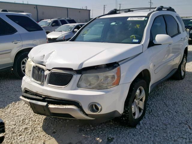 2CKDL73F266197358 - 2006 PONTIAC TORRENT WHITE photo 2