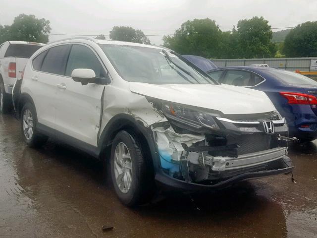 5J6RM4H77GL045573 - 2016 HONDA CR-V EXL WHITE photo 1