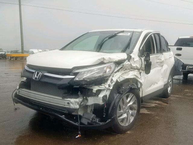 5J6RM4H77GL045573 - 2016 HONDA CR-V EXL WHITE photo 2