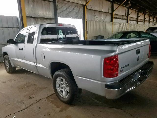 1D7HE42N65S223150 - 2005 DODGE DAKOTA SLT GRAY photo 3