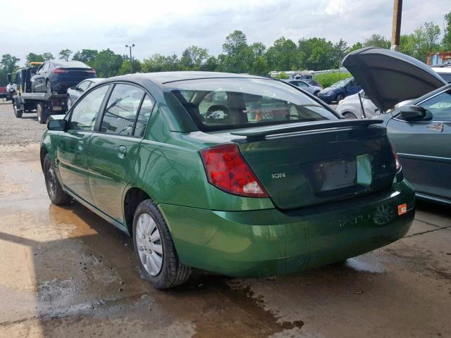 1G8AJ52F34Z213469 - 2004 SATURN ION LEVEL GREEN photo 3