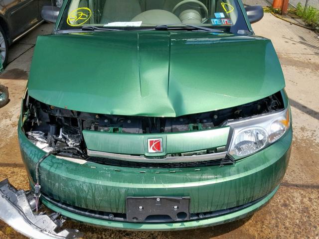 1G8AJ52F34Z213469 - 2004 SATURN ION LEVEL GREEN photo 7