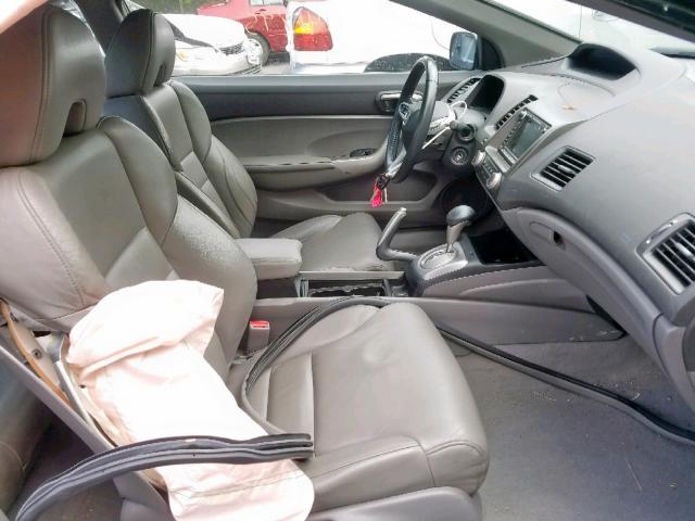 2HGFG12948H503806 - 2008 HONDA CIVIC EXL 黑色 照片 5