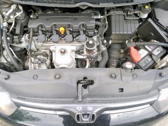 2HGFG12948H503806 - 2008 HONDA CIVIC EXL 黑色 照片 7