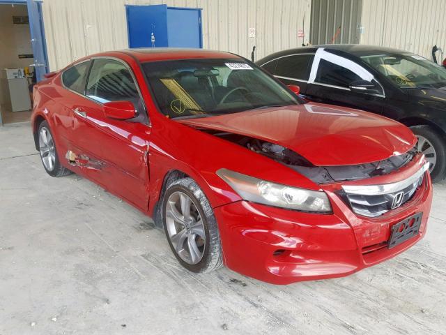 1HGCS2B8XCA007639 - 2012 HONDA ACCORD EXL RED photo 1