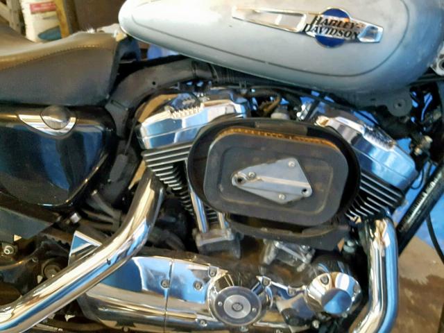 1HD1CT310CC437273 - 2012 HARLEY-DAVIDSON XL1200 C SILVER photo 7