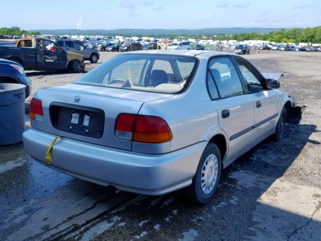 2HGEJ6625TH520307 - 1996 HONDA CIVIC DX SILVER photo 4