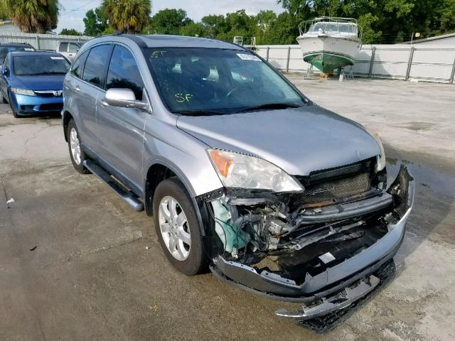 JHLRE38778C043467 - 2008 HONDA CR-V EXL SILVER photo 1