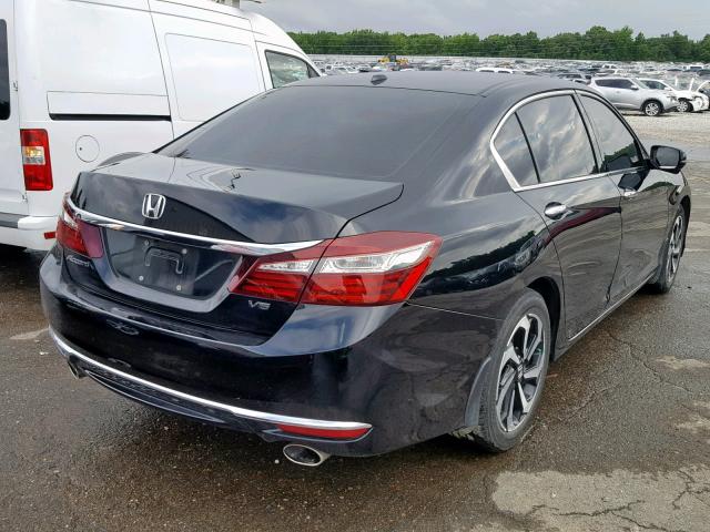 1HGCR3F84HA034158 - 2017 HONDA ACCORD EXL BLACK photo 4