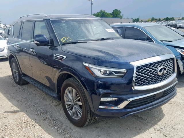 JN8AZ2NF0J9660978 - 2018 INFINITI QX80 BASE BLUE photo 1