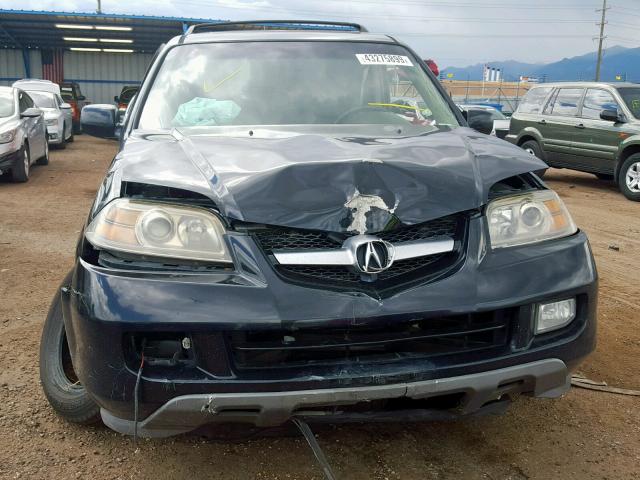 2HNYD18844H511987 - 2004 ACURA MDX TOURIN BLACK photo 10